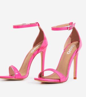 Archer Barely There Heel In Neon Pink 