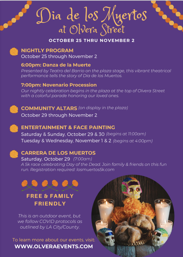 Dia de los Muertos Olvera st. DTLA 2022