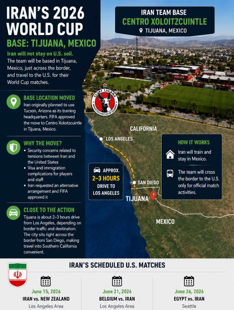 Iran’s base in Tijuana for 2026 Let’s Talk Los Angeles
