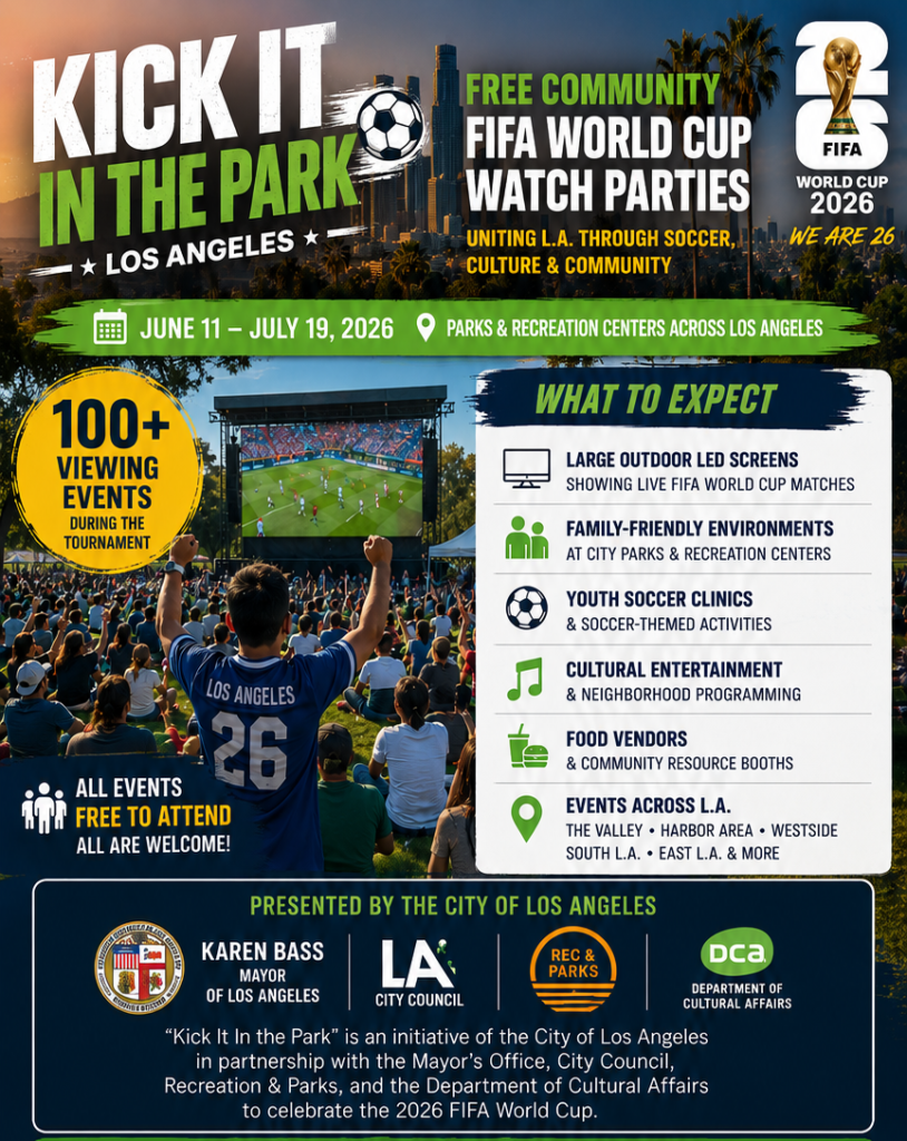 Kick it in the park World Cup fun Let’s Talk Los Angeles