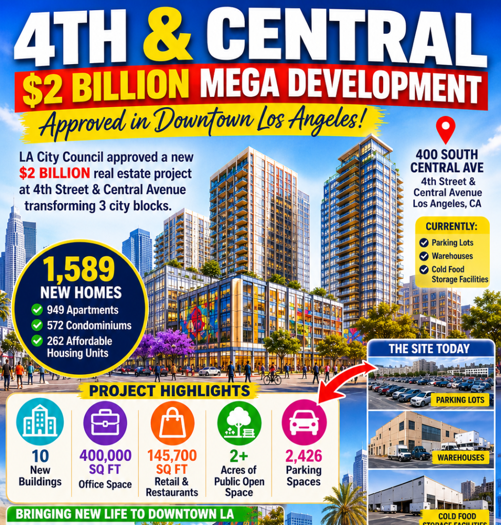 4th & Central New Development Let’s Talk Los Angeles