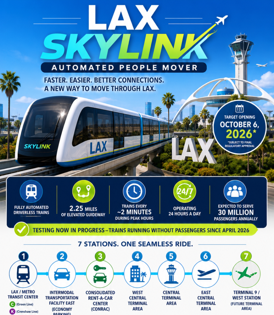 LAX People Mover SkyLink Let’s Talk Los Angeles