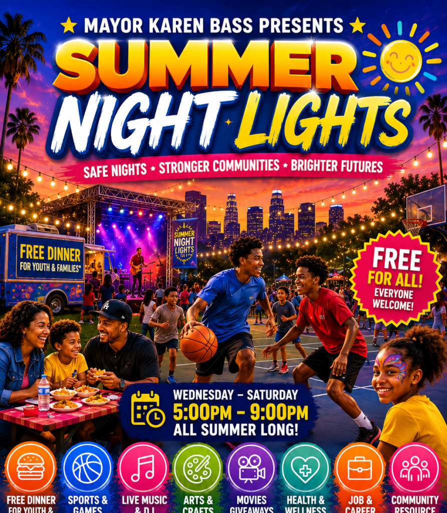 Summer Night Lights Let’s Talk Los Angeles