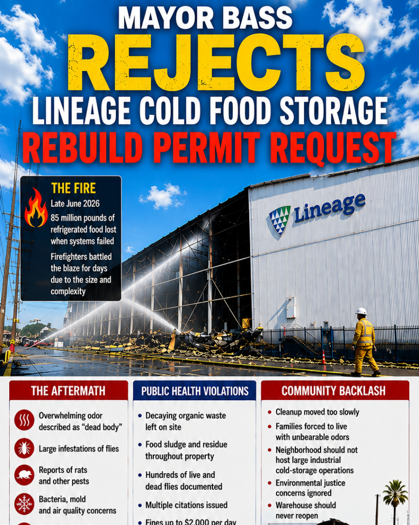 Lineae Cold food Storage Fire Let’s Talk Los Angeles